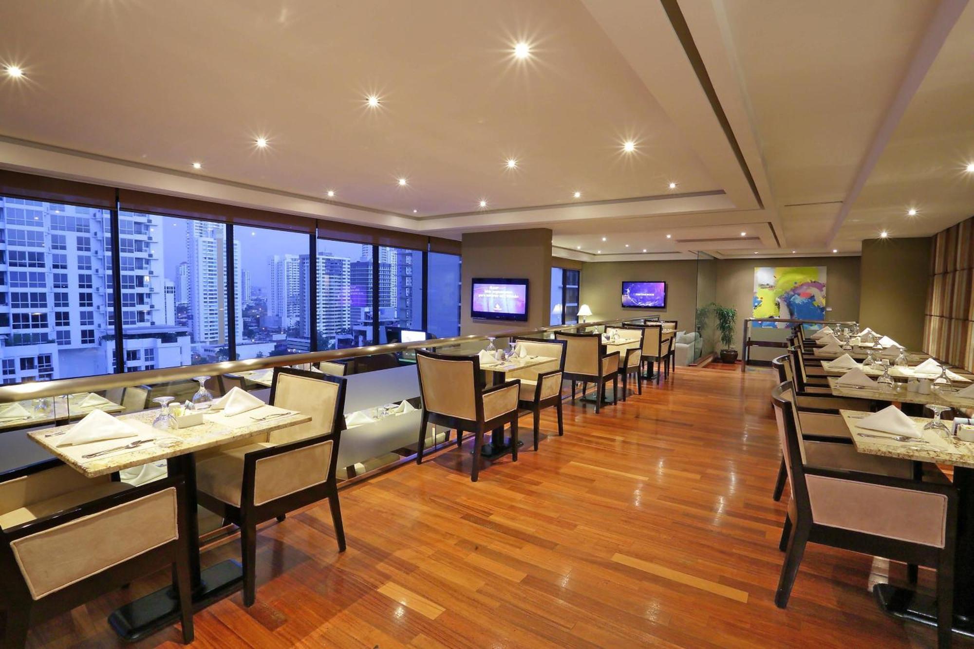 巴拿马喜来登大酒店 巴拿马城 外观 照片 Club Lounge at the 36th floor