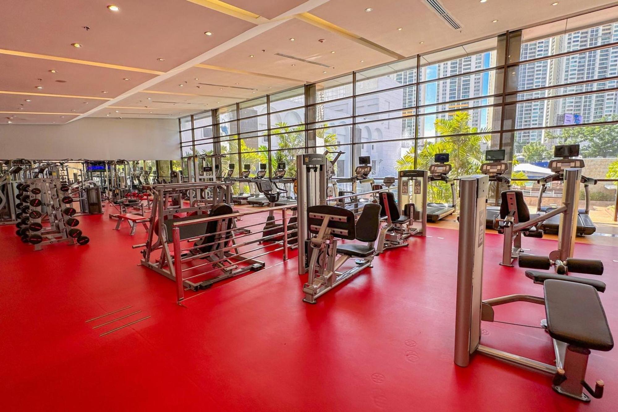 巴拿马喜来登大酒店 巴拿马城 外观 照片 The gym at the hotel