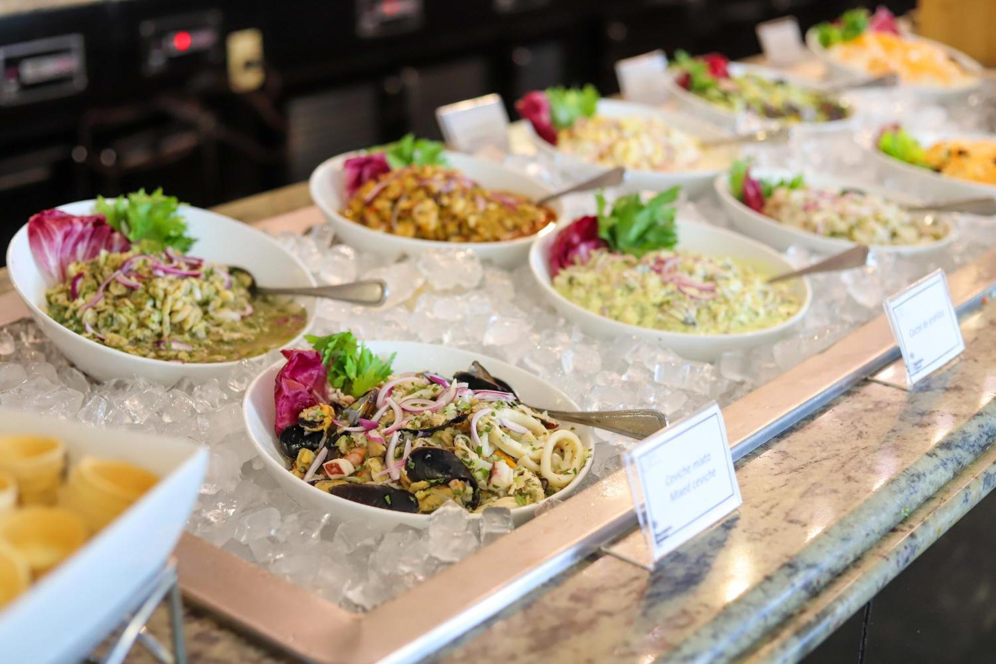 巴拿马喜来登大酒店 巴拿马城 外观 照片 A salad bar