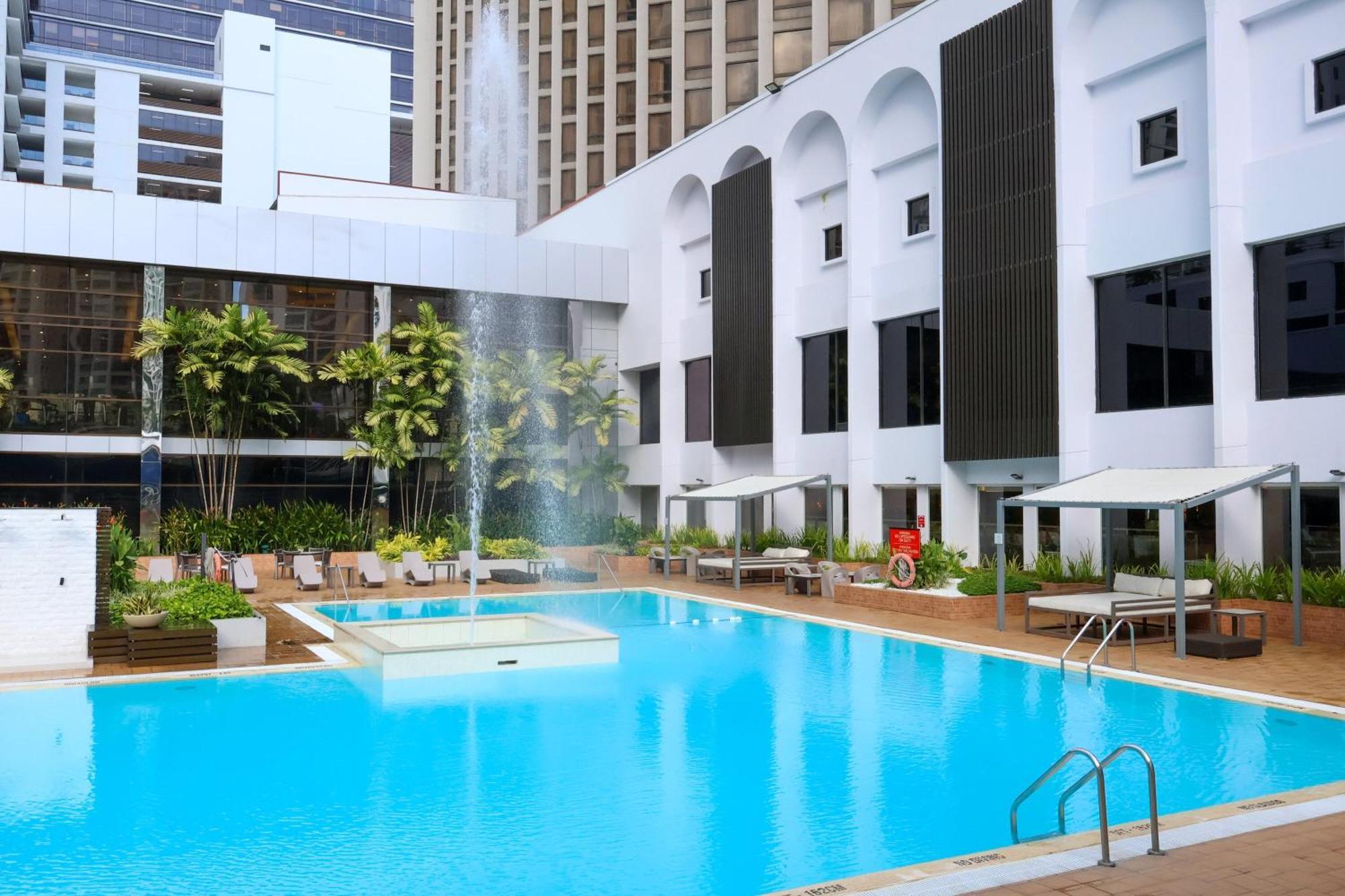 巴拿马喜来登大酒店 巴拿马城 外观 照片 The pool at the Shangri-La Hotel, Kuala Lumpur
